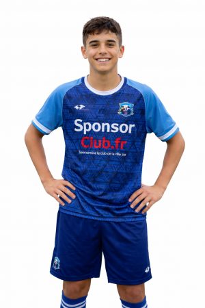 Coudekerque USF- U12/13 Flocage avant - maillot de match